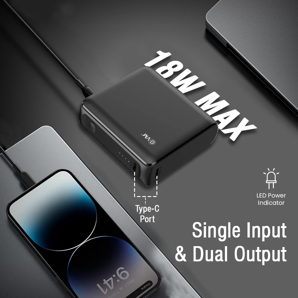 EVM Power Bank 10000 mAh (Enfast Ace P0408 ) view 5